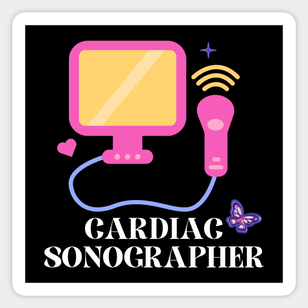 Cardiac Sonographer Sticker by Haministic Harmony